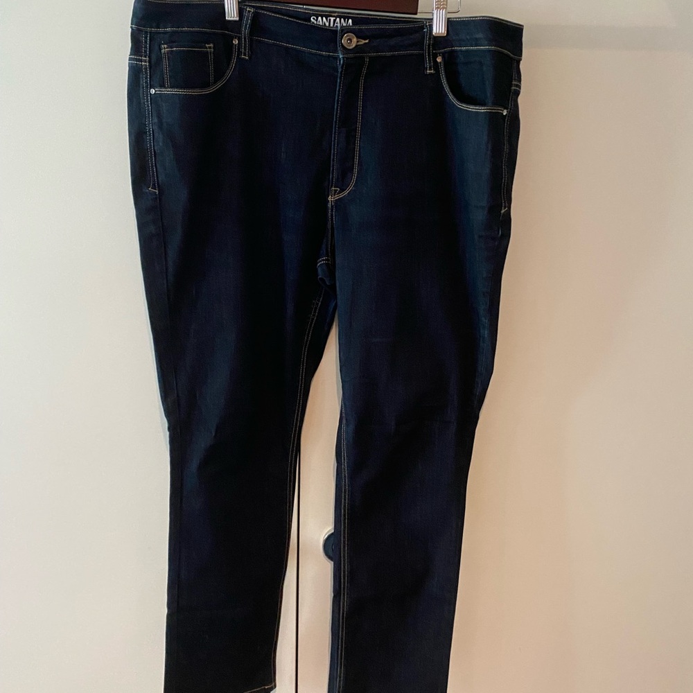 Santana Women's Dark Blue Straight Leg Jeans